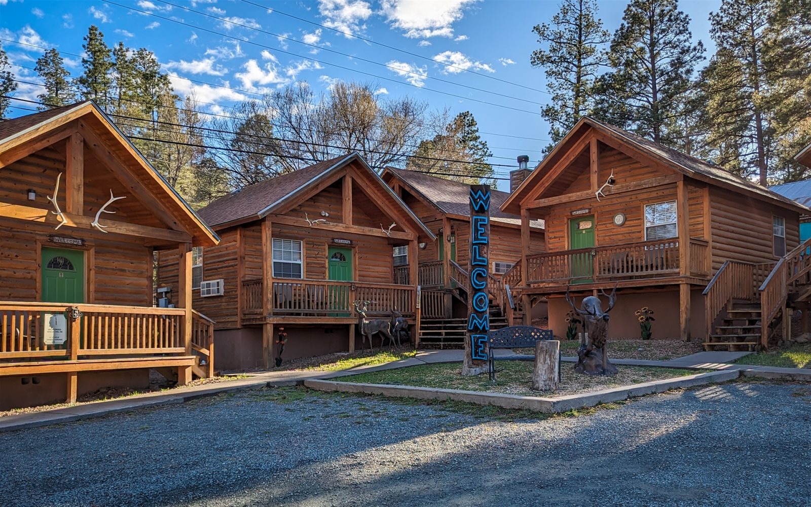 Cozy Cabins Ruidoso Antler's Crossing 5 Fishing Hut