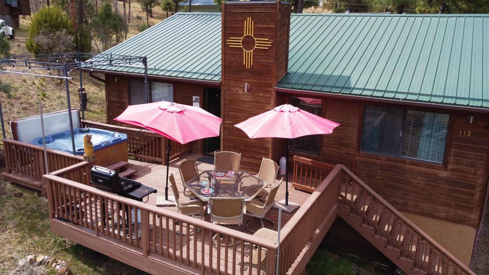 Cozy Cabins Ruidoso Hilltop Cabin