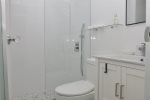 Upstairs bathroom with shower