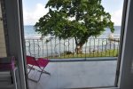 Patio facing the Caribbean Sea