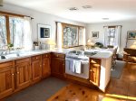 Kitchen is open to Dining Room