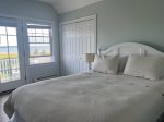 2nd floor bedroom with balcony & spectacular views