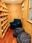 Playroom Book Nook with Games and Books