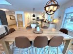 Kitchen and dining area