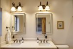 Paseo Del Mar - Large shower with local art and creative details