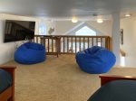 Groovy bean bags are a great place to start a conversation