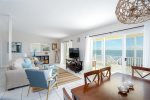 Living space with ocean views