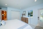 King Poolside Bedroom