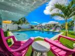Reef Retreat 2 bed 2 bath w/private pool plus Cabana Club and 37 ft of dockage