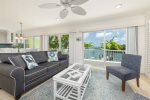 Enjoy views of the open ocean from the upstairs living area