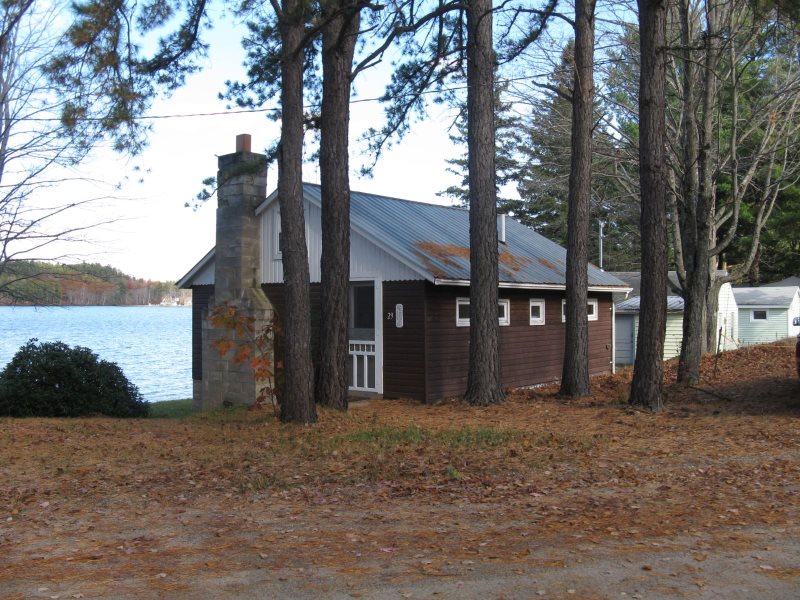 Silver Lake Poverty Pond Shapleigh Maine Cabin Rustic Maine