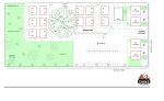 Layout of all of the buildings