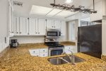 Plenty of counterspace for meal prep