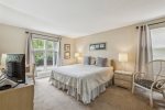 Master bedroom with new king bed