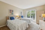 Guest bedroom with two twins