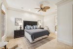 King bedroom on primary floor