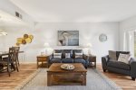 Leather Couch and Matching Coffee Table