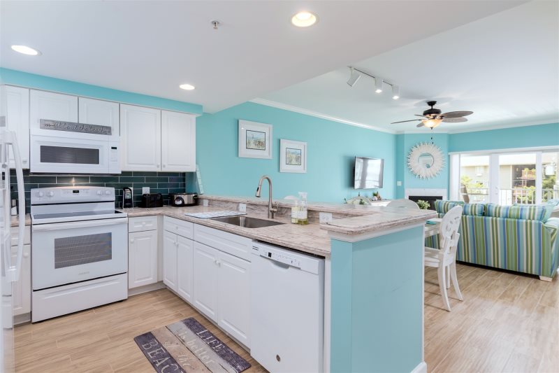 Island Cabana 204 3 Bedroom Condo Sleeps 10 Free Linen Pkg Pool Ocean City Vacation Rental
