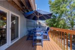 Furnished balcony off Living Room