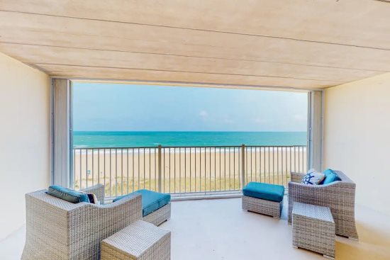 Oceanfront on 63rd with a POOL! Huge oceanfront balcony FREE Linens/Towels