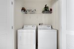 In unit washer and dryer