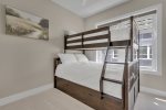 Bedroom  3  w/ twin over full bunk bed w/ twin trundle