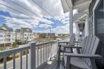 Balcony off family room  