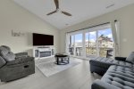 Spacious family room