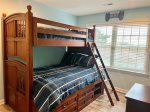Bedroom 2 w/Twin over Full Bunk