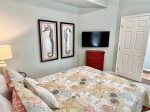 Bedroom 5 w/Queen bed & TV, Level 1