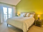 Master Bedroom w/King bed, TV, full bathroom