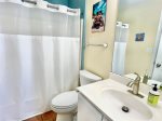 Full hall bath with tub/shower combo