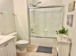 Full hall bath with tub/shower combo