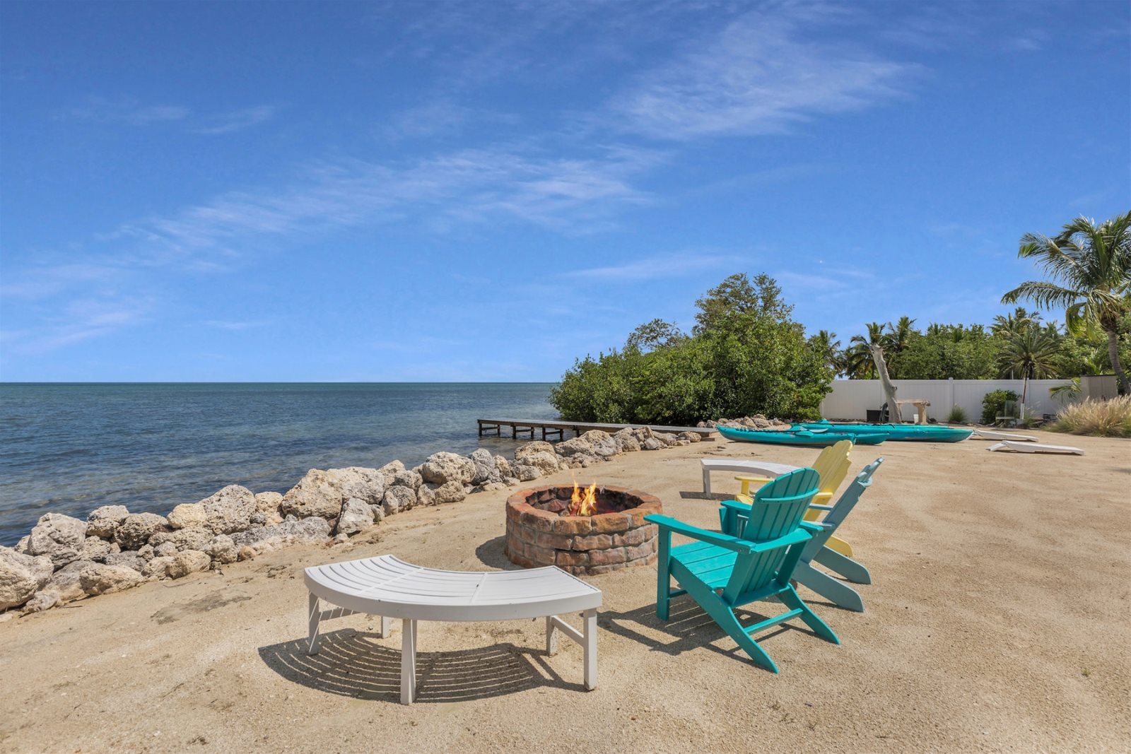 Florida Keys Direct Waterfront Vacation Rental Property located on the