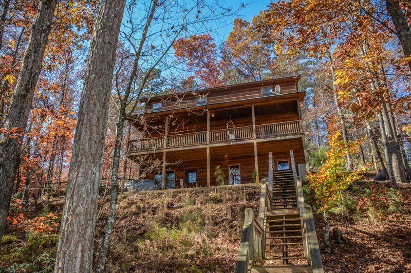 Escape From The City To River Song Located Inside The Coosawattee River Resort In Ellijay Ga