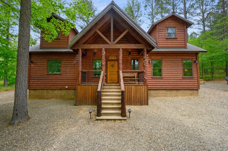 Kickapoo Pines Beavers Bend Luxury Cabin Rentals Broken Bow