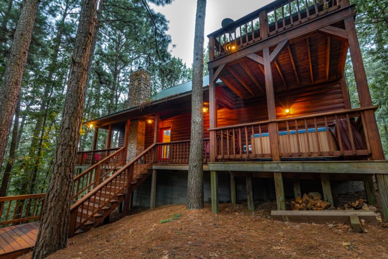 The Cross Timbers Cabin Beavers Bend Luxury Cabin Rentals