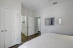Bedroom 1 with ensuite full size bath tub and shower