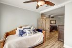 Daybed and trundle off the primary bedroom