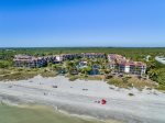 Aerial view of Pointe Santo de Sanibel