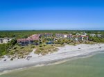 Aerial view of Pointe Santo de Sanibel