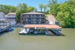 Awesome 3 Level 6 Bedroom Sleeps 17 Huge Dock with Commanding Lakeview