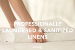 All linens professionally laundered