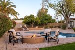 Plenty of space and activities through this yard