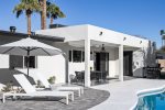 Comfortable outdoor lounging accomodations