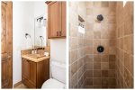 Full bathroom with walk in shower