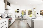 Fully stocked, chef ready kitchen 
