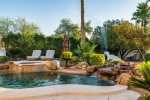 Meticulously designed backyard & pool