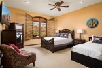 Bedroom 2 - Queen bed and Two Twin beds trundle