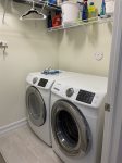 Washer and Dryer on 2nd Floor